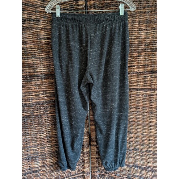 Nike Heathered Gray Gym Vintage High Waisted Capri Joggers Women's Small Active - Picture 5 of 7